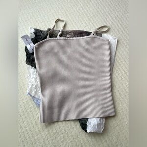 Babaton Alaska Ribbed Tank Top